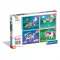 Clementoni Puzzle 12, 16, 20, 24 db - Egy nap az Unikornissal