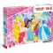 Clementoni Puzzle 104 db Maxi, Supercolor - Disney Hercegnők