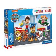 Clementoni Puzzle 104 db Maxi, Supercolor - Mancs őrjárat