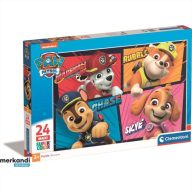 Clementoni Puzzle 24 db Maxi, Supercolor - Mancs őrjárat