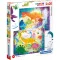 Clementoni Puzzle 2x20 db Supercolor - Vidám dínók