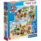 Clementoni Puzzle 2x20 db Supercolor - Mancs őrjárat