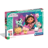 Clementoni Puzzle 104 db Supercolor - Gabi babaháza (2025)