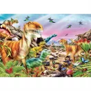 Clementoni Puzzle 104 db Super Color - Dinoszauroszok földje