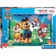 Clementoni Puzzle 104 db Supercolor - Mancs őrjárat