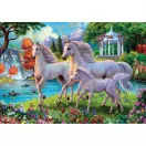 Clementoni Puzzle Super 180 db - Unikornis a vízesésnél