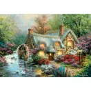 Clementoni Puzzle 1500 db Compact - Erdei faház
