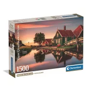   Clementoni Puzzle 1500 db High Quality Collection Compact - Zaanse Schans