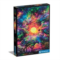Clementoni Puzzle 500 db Colorboom - Pszichedelikus dzsungel