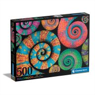 Clementoni Puzzle 500 db Colorboom - Színes kaméleonok