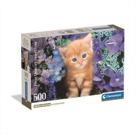   Clementoni Puzzle 500 db High Quality Collection - Vörös cica