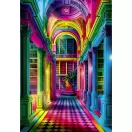 Clementoni Puzzle 1000 db poszterrel Colorboom - Athenaeum