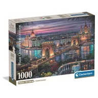   Clementoni Puzzle 1000 db High Quality Collection - A Duna fényei