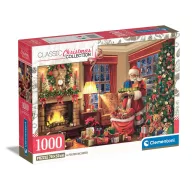   Clementoni Puzzle 1000 db High Quality - Télapó látogatása