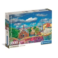   Clementoni Puzzle 1000 db High Quality Collection Compact - Güelll Park, Barcelona