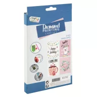Cradt ID gyémántfestés, 4 db -