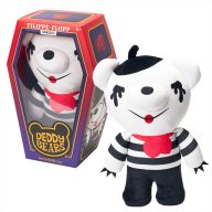   Deddy Bears plüss koporsóban, 4. sorozat, 30 cm-es - Flippe-Flop