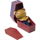 Deddy Bears plüss koporsóban, 5. sorozat, 15 cm-es - Edgar Allen Crow