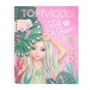 TOPModel Kifestőkönyv fényes ragaccsal