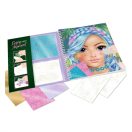 TOPModel Kifestőkönyv fényes ragaccsal