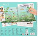 Create Your Ocean Life kreatív matricás füzet