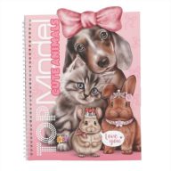 TOPModel Dress Me Up állatos matricás könyv