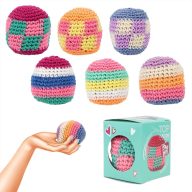 TOPModel jonglis horgolt labda, többféle