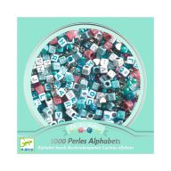   Djeco Alphabet beads - Betű gyöngyök ékszerkészítő, ezüst