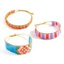 Djeco Large beads - Karkötő készítő, gyöngyszövés