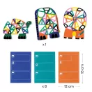 Djeco Mosaic - Kollázs műhely, afrikai mozaikok