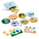 Djeco Naturo Mondo - Képes lottó, Állatok és élőhelyeik