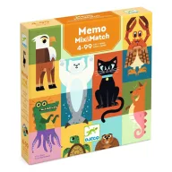   Djeco Memo Mix and match - Párkereső párbaj társasjáték