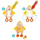 Djeco Dots and Pompoms - Képszínezés pöttyökkel és pompomokkal, Fenn az égen