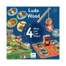 Djeco Ludo Wood - Erdő társasjáték, 4 játék