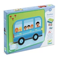   Djeco Inzebox Vehicles - Mágneses képkirakó, Variációk 12 járműre