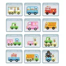 Djeco Inzebox Vehicles - Mágneses képkirakó, Variációk 12 járműre