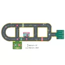 Djeco Crazy Motors Giant City Circuit - Városi autópálya óriás puzzle