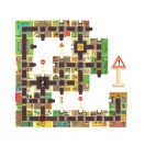 Djeco The city - A város, óriás padló puzzle, 24 db-os