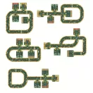 Djeco Roads - Utak, irányok óriás puzzle