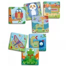 Djeco Mosaico Rigolo - Pötyi mozaik, Vadállatok