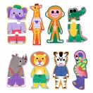 Djeco Puzzle Trio Savana - Trió puzzle, Dzsungel hangjai