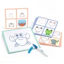 Djeco Step by Step Babies & Co - Rajzolás lépésről lépésre, Állatkölykök