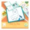 Djeco Step by Step Lama & Co - Rajzolás lépésről lépésre, Mintázat
