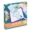Djeco Step by Step 1, 2, 3 Co - Rajzolni tanulok lépésről lépésre