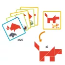 Djeco Tangram logikai játék