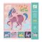 Djeco Horses - Rajzsablonok, Lovak