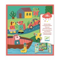 Djeco Animals - Matricás foglalkoztató, Állatokkal