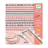Djeco Tiny beads - Karkötő készítő, gyöngyszövés