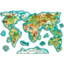 Dodo mágneses puzzle 36 db, Az állatok világa