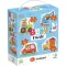 Dodo Baby puzzle 4 az 1-ben, járművek